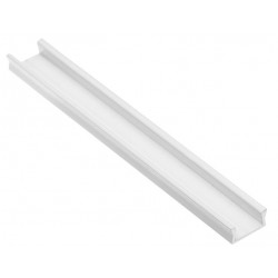 LED profilis baltas (anoduotas, prisukamas)