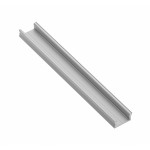 Aliuminio MINI profilis LED juostoms (anoduotas, prisukamas) 2m