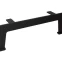 Kojelė NS42 juoda matinė metalinė H-120mm