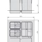 Šiukšliadėžė pastatoma į stalčių (3 kibirų) 1x15L+2x7L