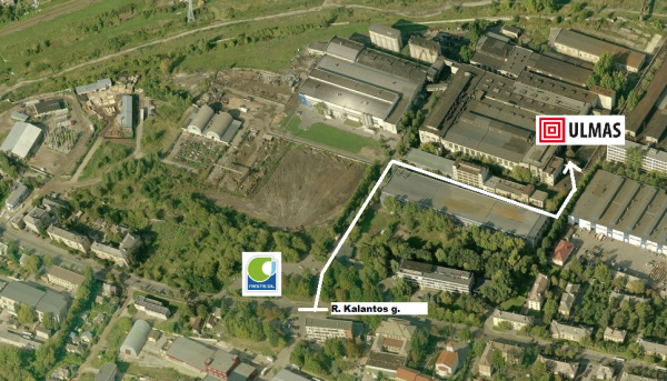 Nauja UAB ULMAS sandėlio lokacija Kaune